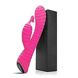 WeDol Sexspielzeug vibratoren für sie Klitoris und G-punkt Leise AnalPlug Prostata Stimulator mit 9 Vibrationsfrequenz Vibrator für Frauen und Paare (Rosa)